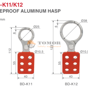 Khóa nhóm bằng nhôm 38mm BD-K12