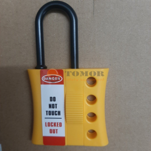 Khóa nhóm bằng nhựa nylon cách điện, in nhãn cảnh báo BD-K46