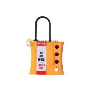 Khóa nhóm bằng nhựa nylon cách điện, in nhãn cảnh báo BD-K46 3