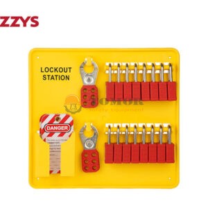 Trạm treo khóa BD-B302 18 padlock slot, 2 tagout box