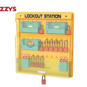 Trạm treo khóa BD-B204 11 padlock slot, 2 tagout box, 3 storage bin