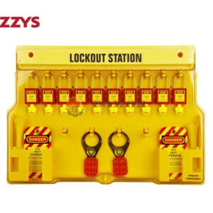 Trạm treo khóa BD-B102 14 slot, 2 tagout box