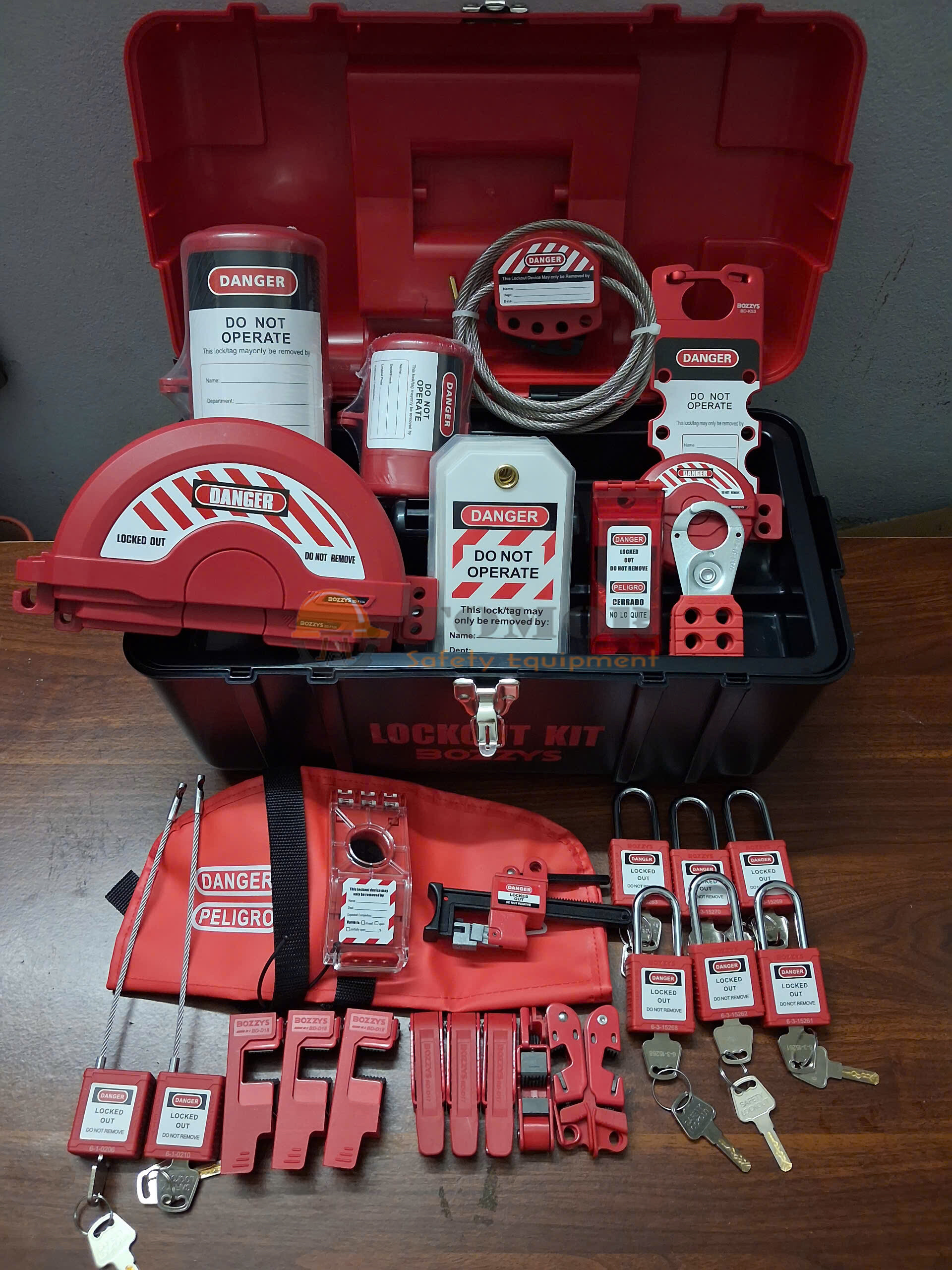 Bộ lockout kit 5317 - an toàn van và điện