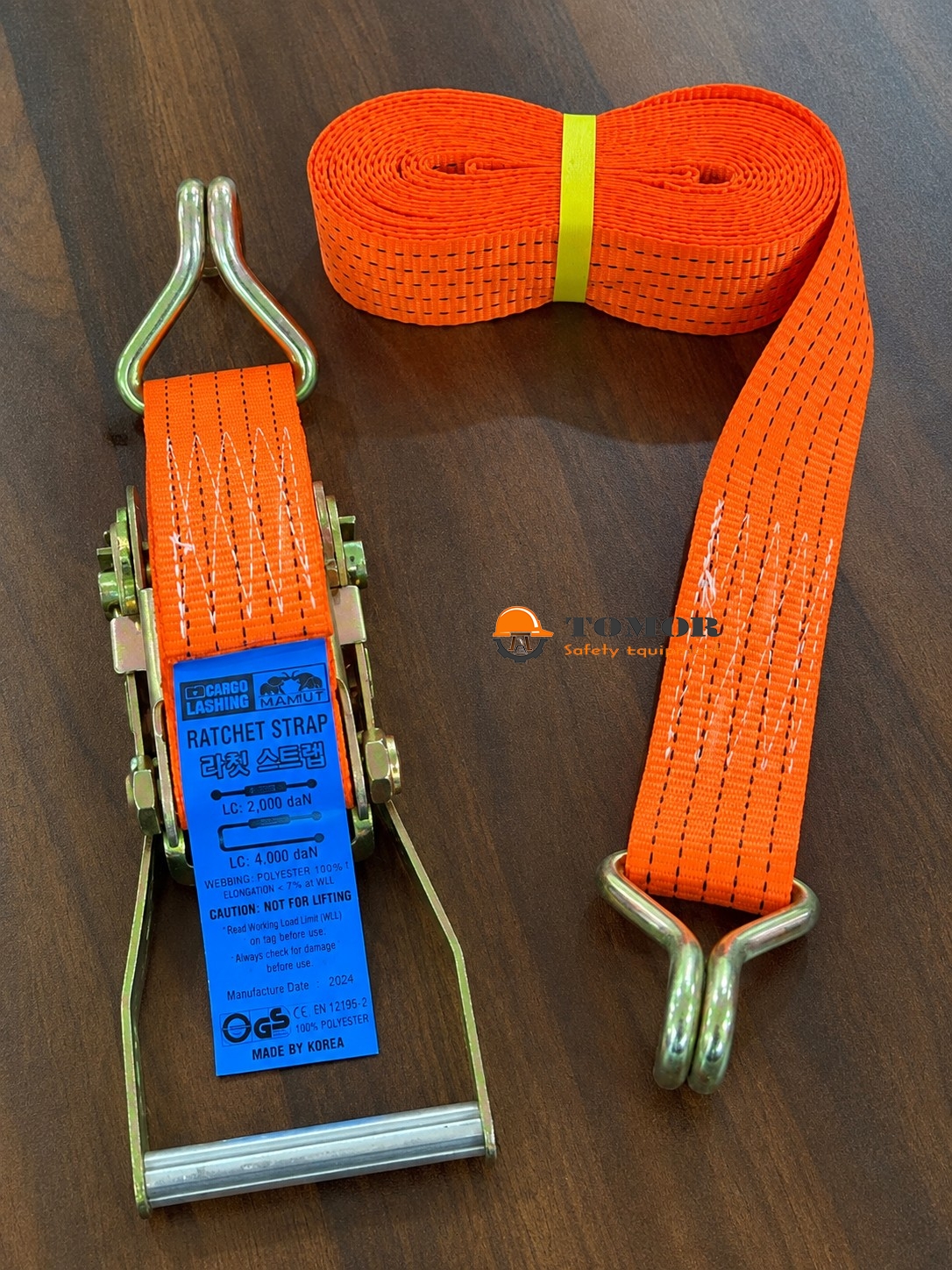 Bộ dây cảo tăng đơ chằng hàng 5cm 4 tấn tay nhôm