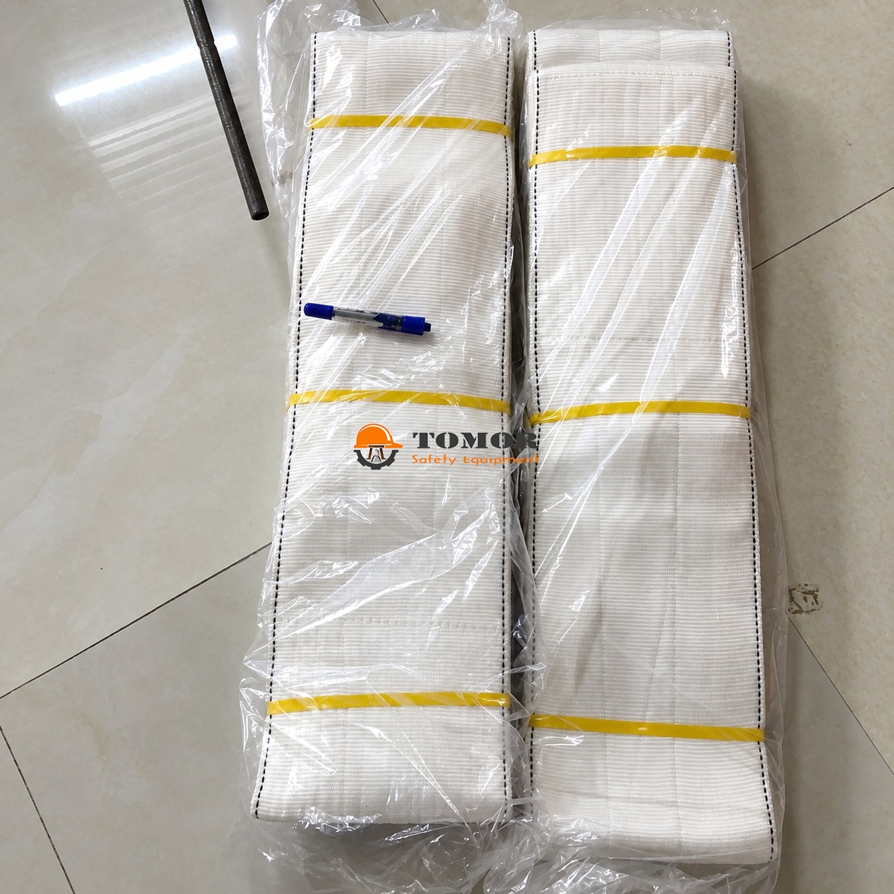 Cáp vải cẩu hàng 10 tấn 25cm